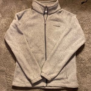 Columbia fleece zip up